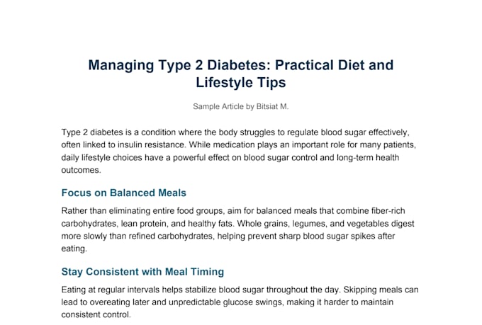 write accurate medical and health content